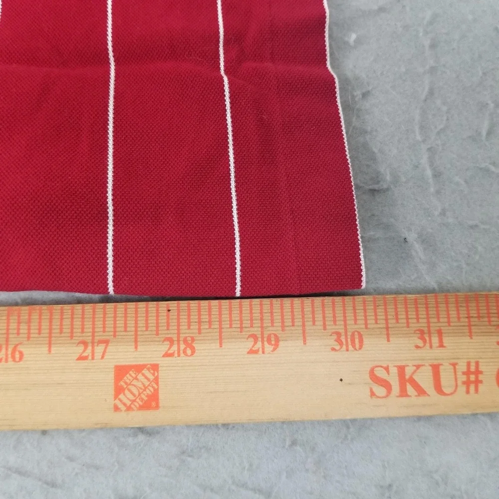 Polo Golf Ralph Lauren Polo Shirt Mens XL Red Stripe Pima Cotton Colonial Golf